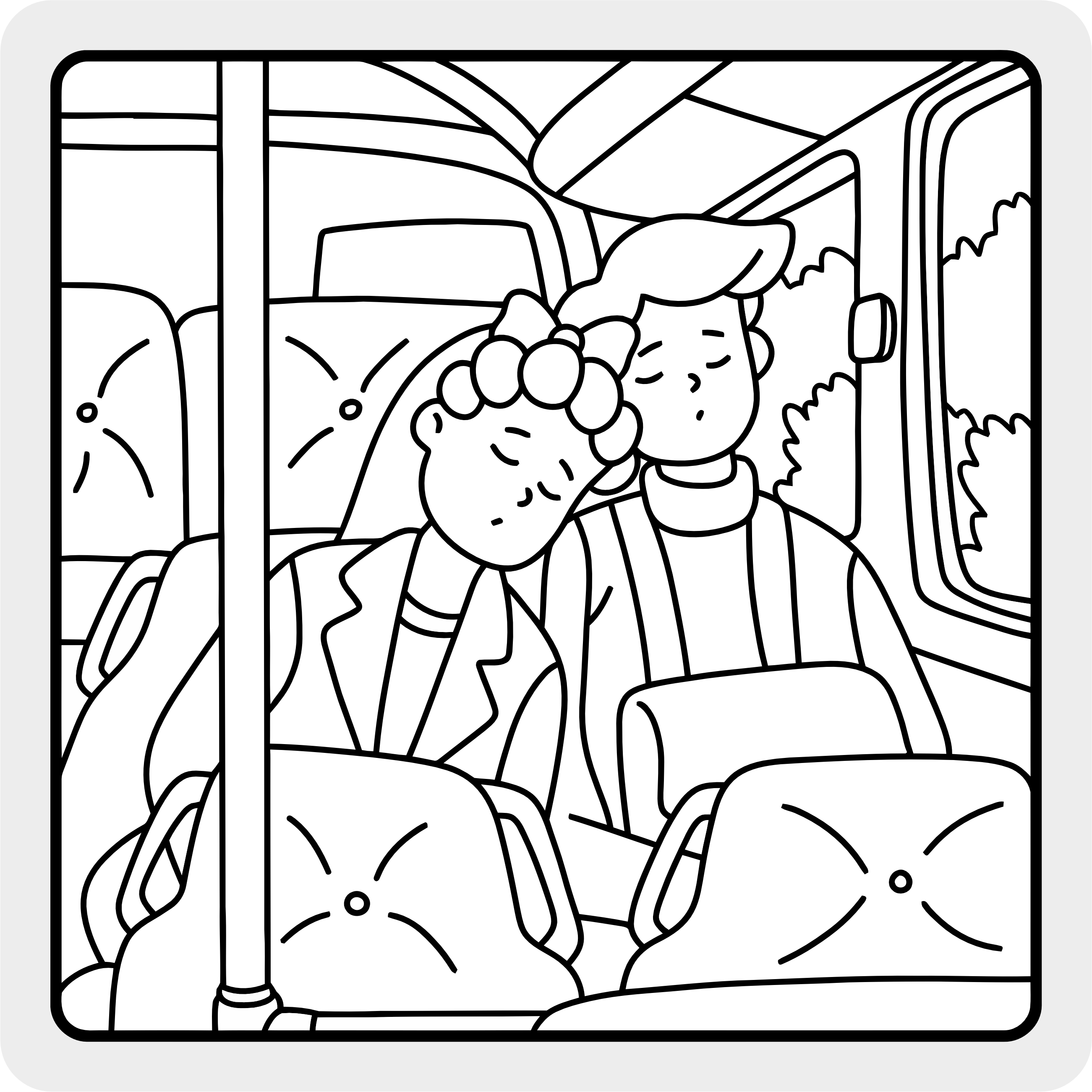 The road lulls you to sleep, and love keeps you warm